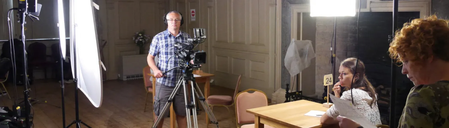 Filming an Advert DB Sound and Vision 1850585