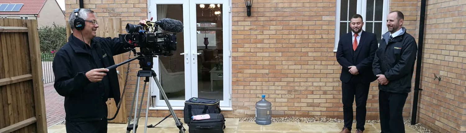 Filming Customer Information Video DB Sound and Vision 1850585