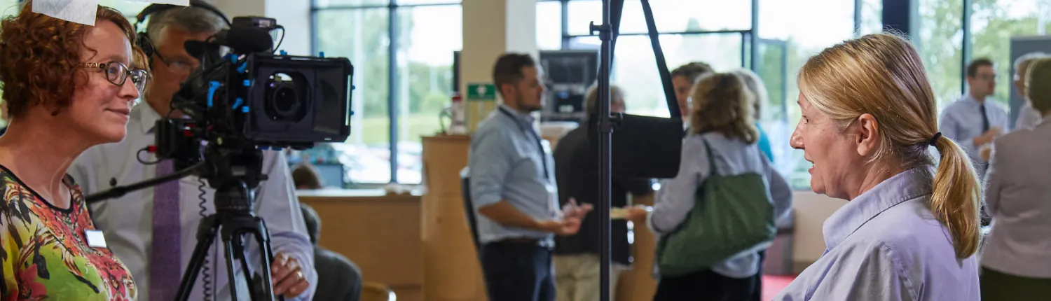 Filming Soundbites at Events DB Sound and Vision 1850585
