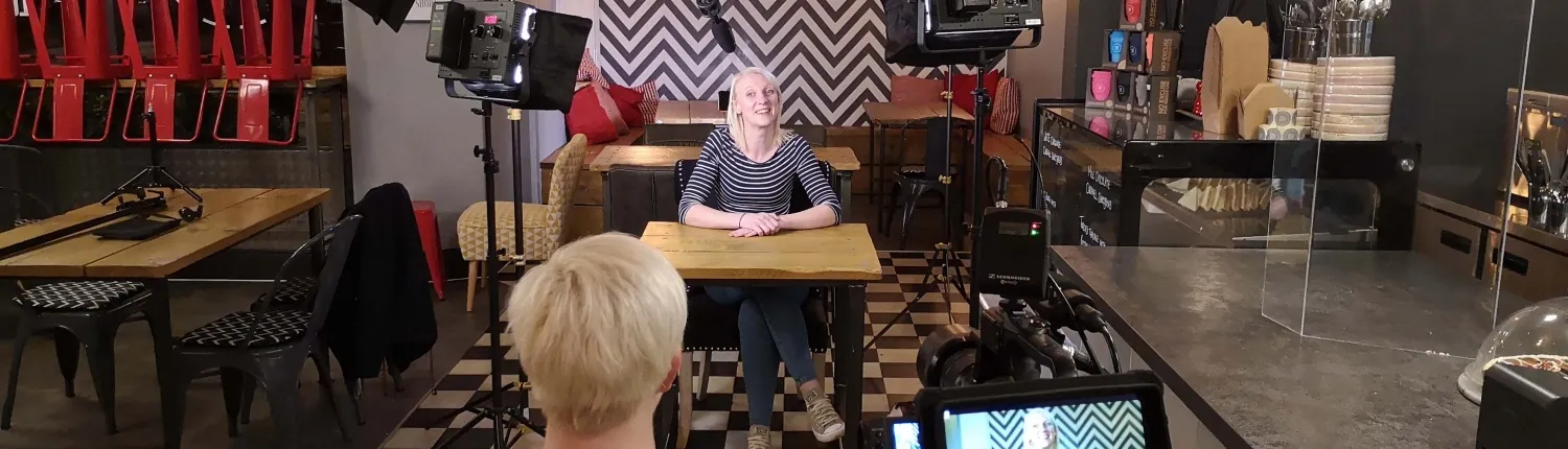 Case study filming for Marren